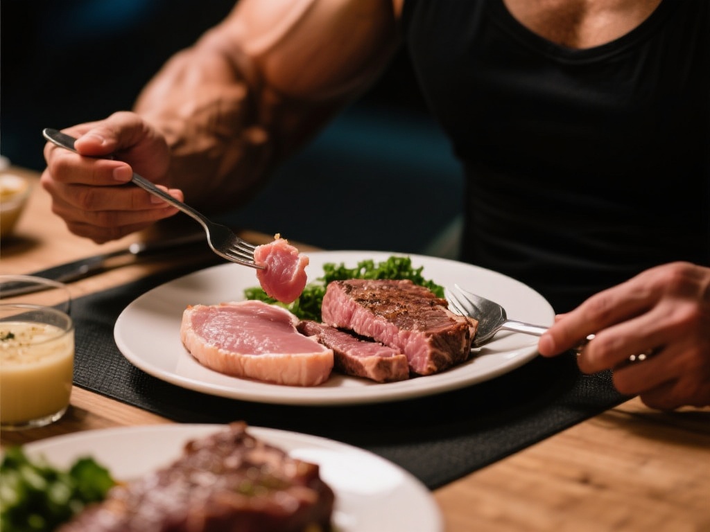 此外，进餐时机同样重要。在训练后食用蛋白